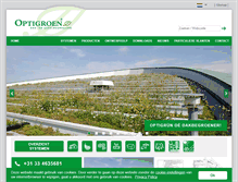 Tablet Screenshot of optigroen.nl